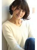20代30代40代50代 色っぽふんわりショートの重軽ウェーブヘア♪
