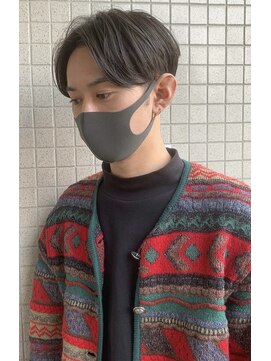 イツモノトコロ(kami to zakka) 【イツモノトコロ】センターパート×オリーブカラー