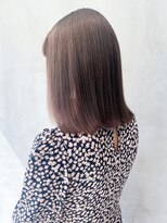 アイティー バイ アルバム 中野店(IT by ALBUM)&nbsp;モカベージュ_かきあげロングマロンベージュ_ba329971