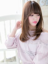 モッズ ヘア 福岡姪浜店(mod's hair)&nbsp;*mod's姪浜*…透明感カシスブラウン小顔前下がりレイヤーe
