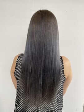 ヘアサロンアンドヘアメイクディー(hair salon hair make D) 仙台D シルバーアッシュ 髪質改善トリートメント ハイトーン