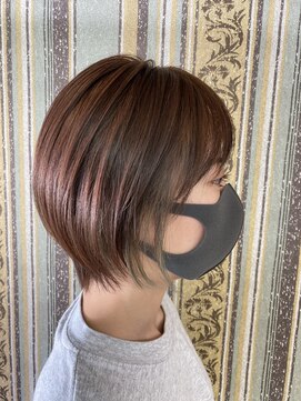 アシンプル(a Simple) アシンメントリーインナーカラー