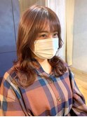 ピンクアッシュ☆レイヤーカット
