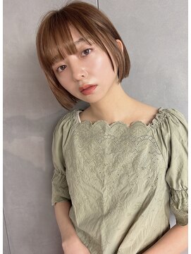 アイユー(ii+U) 大人可愛いナチュラル×ミニボブ