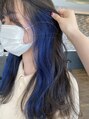 アグ ヘアー ダニエル 丸亀店(Agu hair daniel's) 高彩度のイヤリングカラー♪巻いても結んでもかわいいスタイル！