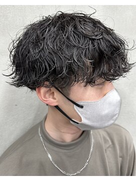 ダズル ヘアー エイチ(DAZZLE hair H) プリプリ波巻きパーマ