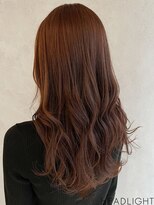 ピンクブラウン×ゆるふわウェーブ_807L1577