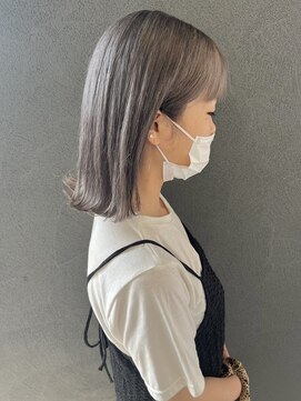 イロプラス 南田宮店(iro+) 【nanaka】lavender gray