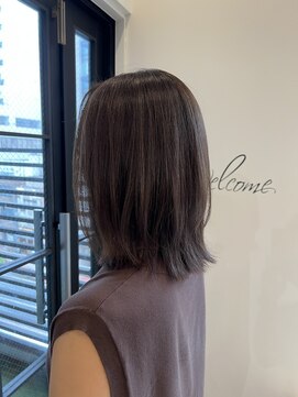 ディッシュ 五反田(dish) 脱白髪染め/美艶髪/透明感グレージュ