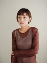 ムク 甲府(muku.)&nbsp;前髪/ココアベージュ/小顔に見せるヘア/オリーブグレー[甲府駅]