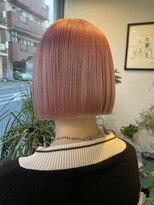 ノリト(norito)&nbsp;ペールピンク×ボックスボブ