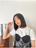 【La fith】タッセルボブ×シアーブラック