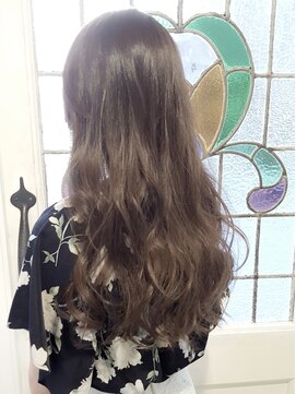ローグ ヘアー 金町店(Rogue HAIR) 20代30代40代◎ローグ(たか)マチルダボブ前髪なしグレージュ