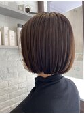 まとまりのあるボブスタイル