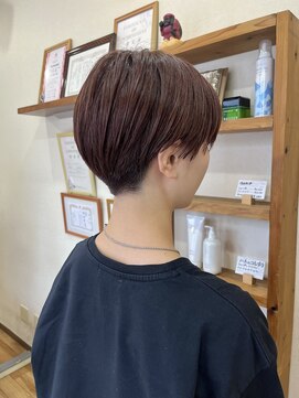 ココカラヘアー ニコ(cococara hair nico) ハンサムショート/刈り上げショート/ラベンダーピンク