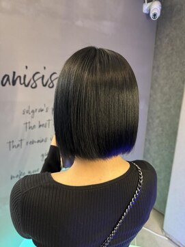 ラニシス ヘアー(Lanisis Hair) 短くイメチェン!切りっぱなしボブ!