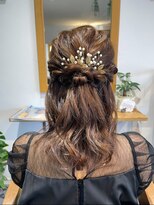 ダズリン バイ リー(Dazzlin by Ly) ハーフアップ