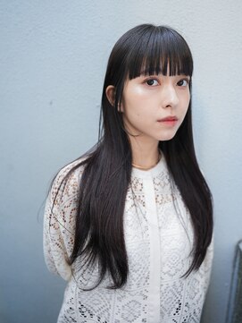 ジーテ 渋谷(gite) ラフストレートロング「渋谷/髪質改善/髪質改善TR」