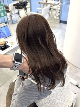 ブラウン(Brown) オリーブベージュ/透明感カラー