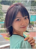 30代40代大人女性/前髪ありショートボブ/ショートヘア/髪質改善