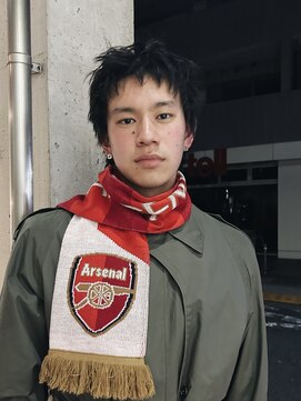 メゾンアクア 表参道(Maison ACQUA) =メンズボブ/スパイキーショート/ニュアンスパーマ／MEN’S HAIR