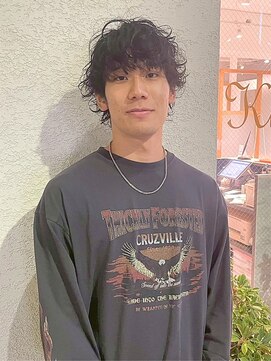 キオナ(Kiona) メンズパーマ/ニュアンスウルフ