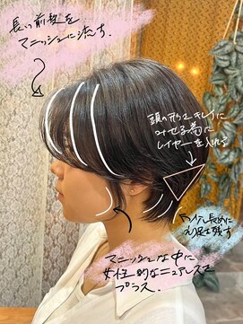 ヤード 藤沢(YARD) 前髪長めマニッシュショート【藤沢/藤沢駅】