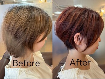 ニュー東京エクセレントヘアーの写真/【脱白髪染め】気になる白髪も上手にカバーして大人のトレンドを楽しめる◎いつまでも美しくありたい女性へ