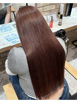 ゼスト 三鷹店(ZEST) チェリーブラウン似合わせカット韓国レイヤー/三鷹/吉祥寺/光