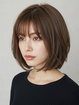 トリッカ 代官山(tricca) 白髪ぼかしカラー/脱白髪染め/ショート/髪質改善