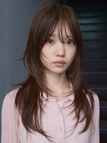 パーク(PAAQ)&nbsp;ハッシュカット /レイヤーカット /ベージュブラウン