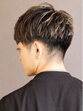 ポルテオム(PORTE HOMME) 【ポルテオム】メンズマッシュツーブロックメッシュキャップ