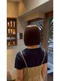 ボブルフ/ネビージュ/ワンレン/小顔/黒髪/髪質改善/錦糸町