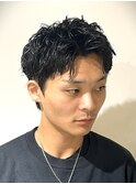 MEN`SHAIR/波巻ツイストスパイラル/フェザーパーマ/河原町三条h