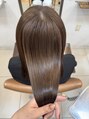 チコヘアー(chico hair) 赤みのない明るめのオリーブブラウンカラー♪