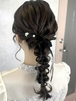 ナイロン 新潟店(NYLON.)&nbsp;《yuka》トレンドのベロアリボンhair