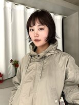 フィルムス 表参道(FILMS)&nbsp;ミニボブレイヤー/レイヤーカット/ウォームベージュ/前髪/表参道