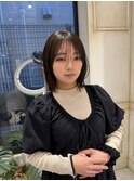 髪質改善縮毛矯正×顔まわりレイヤー