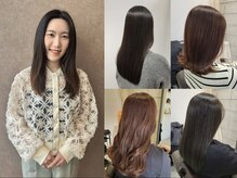 【林奈穂】あなたの『なりたい』に誠実に向き合う♪髪質を見極めた提案で叶える、憧れの艶髪ストレート◎