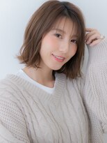 カバーヘアアンドスパ ブリス 浦和(COVER HAIR&SPA bliss) ミルクティーベージュ大人美人抜け感レイヤーボブX浦和30代40代