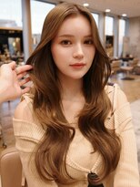 アフロートリノ(AFLOAT Leino) ●丸顔さんオススメ!内巻きが可愛くなる韓国っぽレイヤーカット
