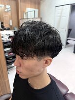 トラスト ザ バーバー 東京駅日本橋店(TRUST the Barber) マッシュ/ナチュラルパーマ/メンズカット