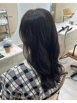 ミュミュ(mu-mu) グレーベージュカラーダークアッシュ