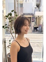 トレ(tre.)&nbsp;外ハネ束感ショートボブ