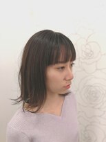 レングス ヘアグラフィック(LENGTH HAIR GRAPHIC) 切りっぱなしボブ