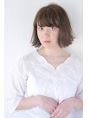 [Kiitos/吉祥寺]☆切りっぱなしニュアンスボブ☆