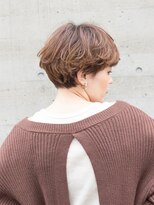 メイクス 表参道(MAKE'S omotesando)&nbsp;無造作カールのフレンチ丸みショート