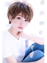 シーラス バイクラウドゼロ(Cirrus by Cloud zero) アッシュ小顔ラフショートスタイル【Cirrus by Cloud zero】