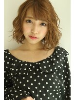 ヘアアンドメイク 心座(hair&make)&nbsp;ゆるふわボブ〇