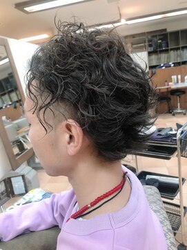 ヘアー デザイナーズ クルー ドルフィン(HAIR DESIGNERS CREW dolphin) 無造作パーマSTYLE